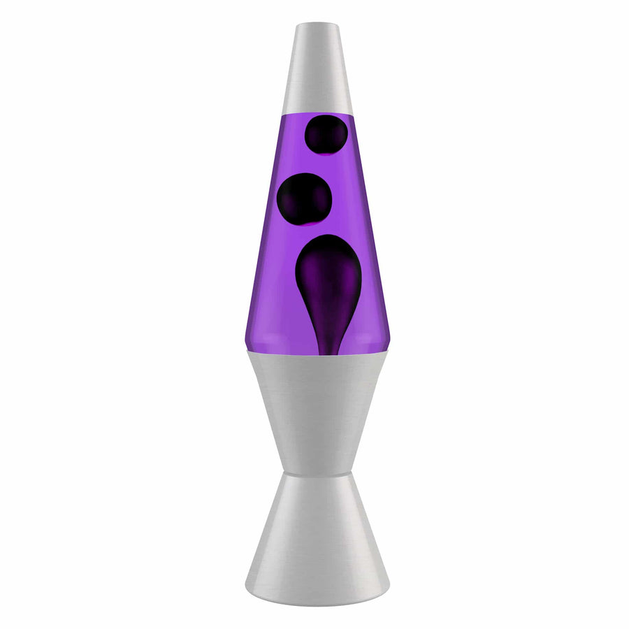 14.5’’ LAVA LAMP – BLACK & PURPLE H3