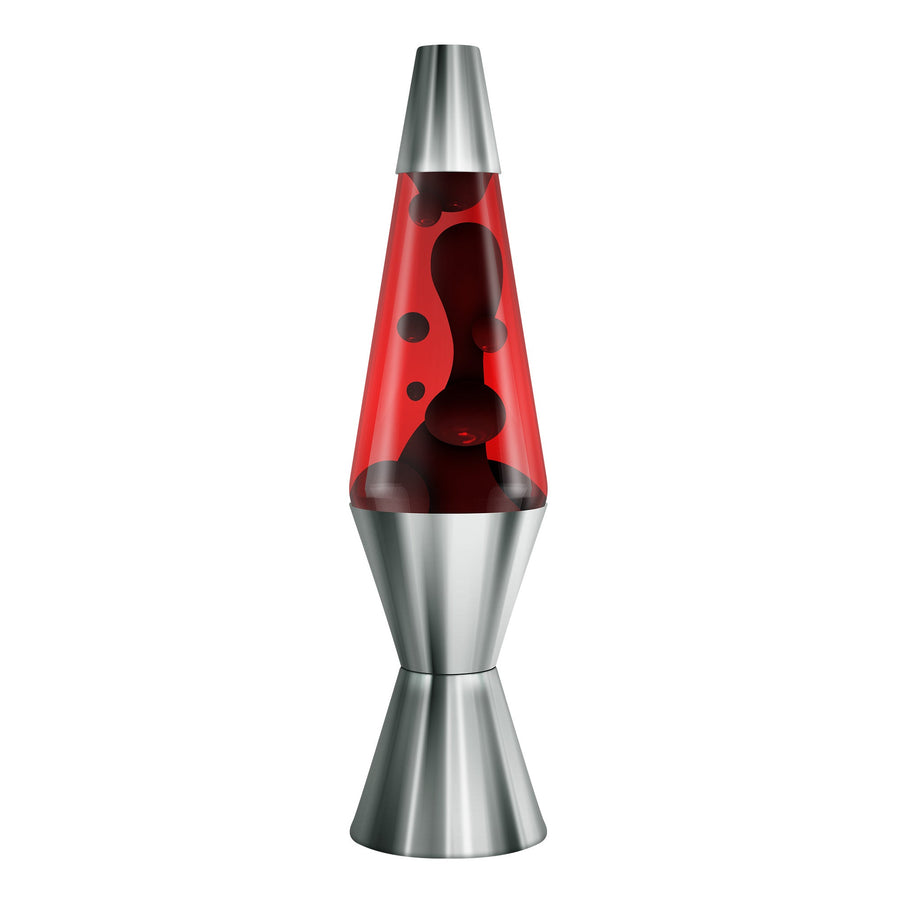 14.5″ LAVA LAMP CHROME PLATED CRIMSON A5