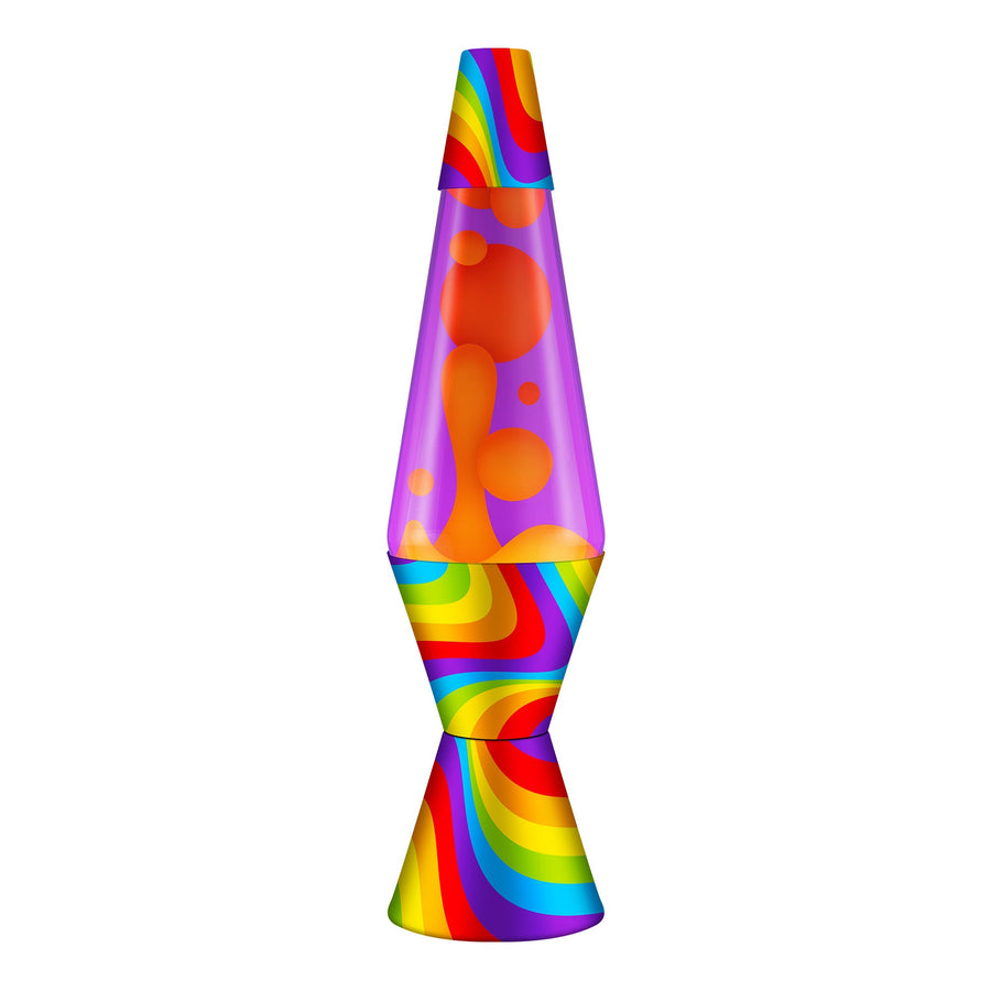 14.5″ LAVA LAMP FLOWING COLOR BANDS S3