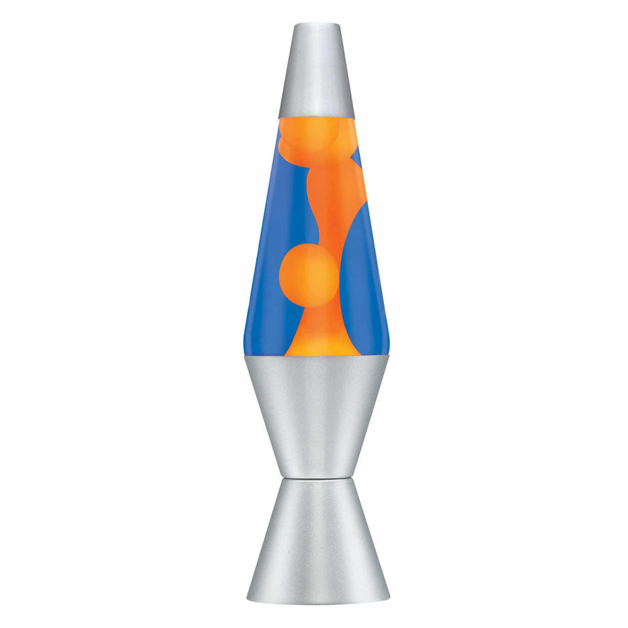 14.5” LAVA LAMP – ORANGE/BLUE/SILVER G0