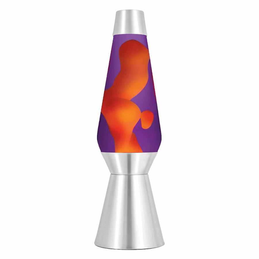 27″ LAVA LAMP GRANDE – YELLOW/PURPLE/SILVER Y0