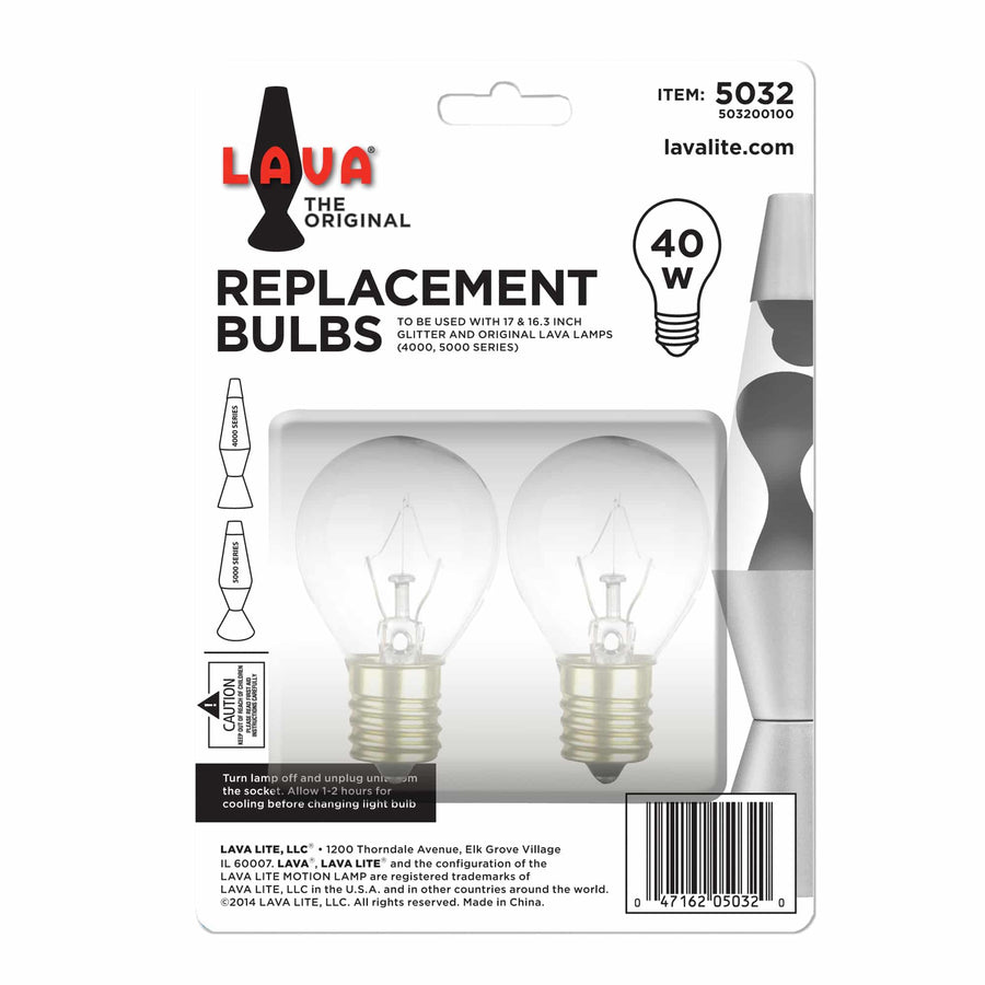 40W LAVA LAMP LIGHT BULB A15 W0